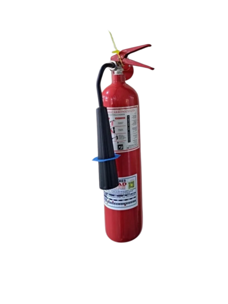 EXTINTOR DE CO2 GAS CARBÓNICO MODELO 5 LB