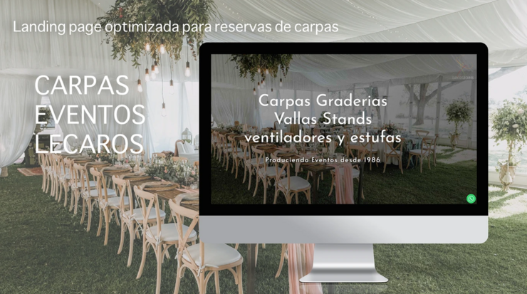 Diseño de landing pages para negocios y campañas digitales