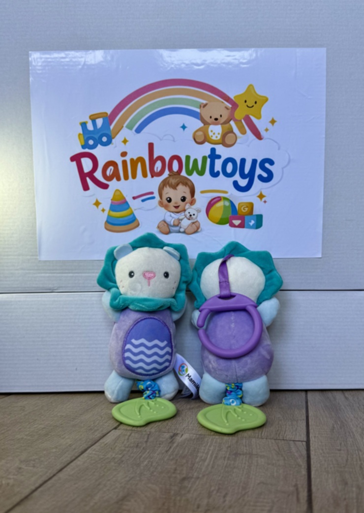 Peluche con sonajero