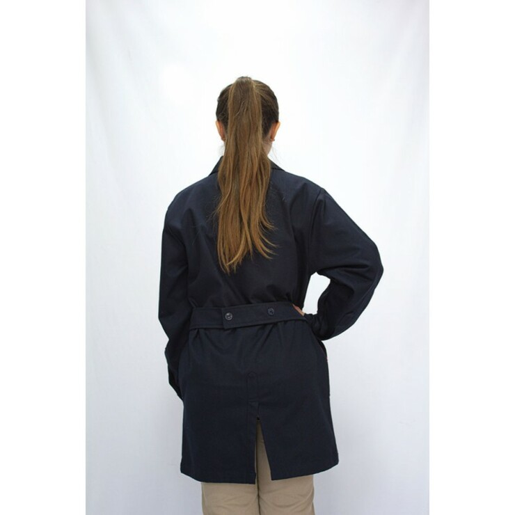 BATA TIPO LABORATORIO MANGA LARGA DAMA