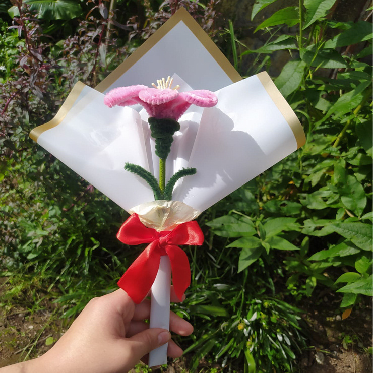Flor de 6 pétalos talla L